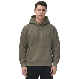 Wholesale Fashion Oversized Zipped Hoodie Long Sleeve Breathable Winter Warm Hoodies for Sale - Product Image 1