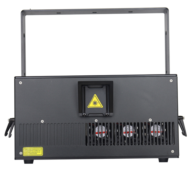 30W 50kps IP65 Outdoor RGB Full Color Animation LED Laser Light Sky Projector DMX512 Control Aluminum Alloy for Outdoor Landmark
