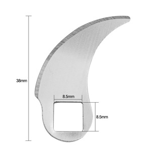 <b>Meat</b> <b>Grinder</b> Blade Stainless Steel Replacement Part For <b>Meat</b> Grinding Mincing Chopping Food Processor Accessory - Product Image 2