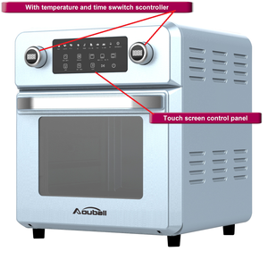 Hai Núm Cao Cấp Bán Buôn Hộ Gia Đình Điện Tử SS Air Fryer Hiển Thị Kỹ Thuật Số TV Show - Product Image 5