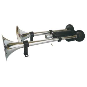 Trompetas grandes <span class=keywords><strong>de</strong></span> hierro cromado con tanque <span class=keywords><strong>de</strong></span> aire - Product Image 1