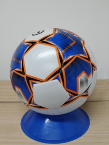 Ballon de football professionnel Toprate taille 5 avec logo personnalisé, en PU, étanche, thermocollé, pour matchs - Product Image 3