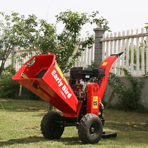 Trituradora de Ramas Forestales con Motor de Gasolina de 15 HP y Doble Cuchilla Rotatoria, Alquiler de la Mejor Trituradora Pequeña - Product Image 2