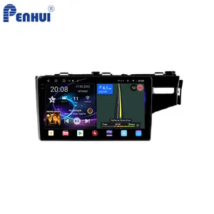 Penhui Android Auto Dvd-Speler Voor Honda Jazz 3 2015 - 2020 Fit 3 Gp Gk 2013 - 2020 Rechter Driver Radio Gps Navigatie Audio