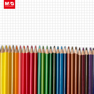 Matita triangolare M & G "così <span class=keywords><strong>tanti</strong></span> gatti" 12 <span class=keywords><strong>colori</strong></span> assortiti per bambini - Product Image 4