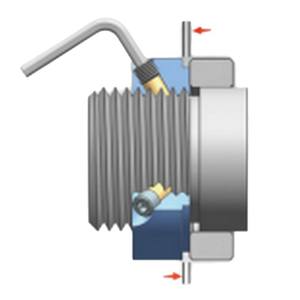 น็อตล็อคความแม่นยำสูงสแตนเลส 304 ผลิตตามสั่งจากผู้ผลิต พร้อมสกรูแบบแบน คุณสมบัติป้องกันการหลุด ระบบเมตริก พร้อมใบรับรอง - Product Image 2