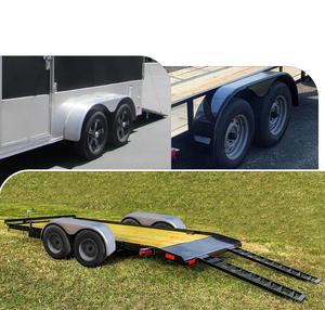 Couvre-<span class=keywords><strong>essieux</strong></span> <span class=keywords><strong>double</strong></span> pour <span class=keywords><strong>remorque</strong></span> tandem avec roues de 13 à 15 pouces, paire de remorques fermées en forme de larme - Product Image 5