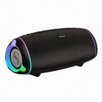 Speaker Portabel 50W Suara Stereo Jangkauan Penuh yang Keras IPX5 Tahan Air Lampu RGB Warna-warni TWS Pairing Aux 10000mAh 15-20 Jam Waktu Putar