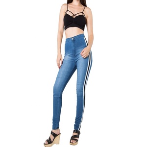 Jeans slim Sexy pour femmes du Bangladesh, pantalon crayon, vente en gros, - Product Image 2