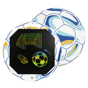 <span class=keywords><strong>Tablette</strong></span> d'écriture LCD en forme de ballon de football 2026 pour enfants, bloc-notes numérique électronique réutilisable pour <span class=keywords><strong>dessin</strong></span> et mémo, logo personnalisé - Product Image 2