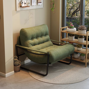 होम लिविंग रूम के लिए nordic रेट्रो एकल अवकाश कुर्सी आलसी लाउंगर घर के लिए - Product Image 3