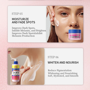 KORMESIC – Lot de Soins Éclaircissants et Anti-Imperfections : Crème Contour des Yeux Anti-Lumière Bleue, Lait Corporel, Crème Visage, Essence et Tonique - Product Image 6