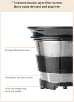 Kr Huishoudelijke Apparaten Draagbare Slow Electric Juicer Afzuigmachine Voor Vers Fruit Verwerkingsfabriek Kern Motor Component