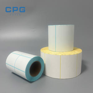 Premium Self Adhesive Label Paper 100x150 Blank Thermal Label Paper Roll for Barcode and Waybill Printing - Product Image 1