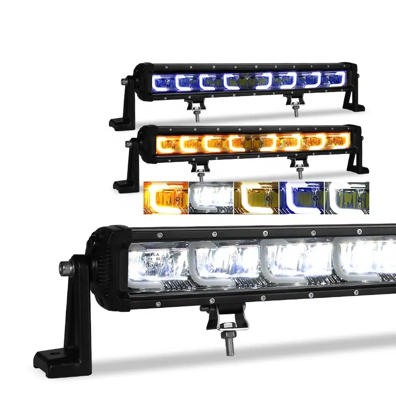 Tuff artı Emark 4x4 Off Road araba atv kamyon İnce Park rampası ışıklı çubuk Led 12V 24V tak çalıştır Led işık büyümek