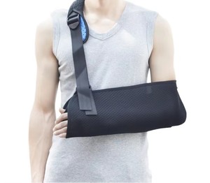 Attelle de bras en néoprène respirant pour physiothérapie, orthopédique, pour rééducation des fractures du coude et soutien des bras cassés - Product Image 3