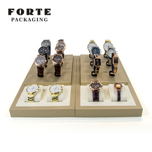 Forte tùy chỉnh bán buôn kim loại sợi nhỏ đồng hồ hiển thị đạo cụ dọc chủ Đồng hồ gối thương mại cho thấy đồng hồ hiển thị đứng - Product Image 3