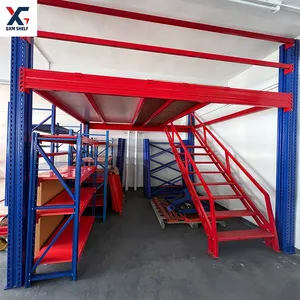 Gxm Industriële Platforms Mezzanine Vloer Mezzanine Rack Magazijn Mezzanine Vloeren Systeem
