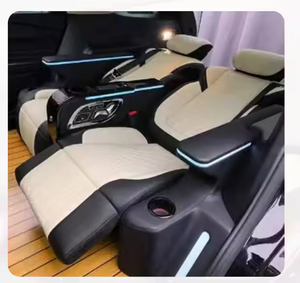 Siège de voiture en cuir personnalisé, réglable électriquement, avec ventilation, pour <span class=keywords><strong>Volkswagen</strong></span> Vito, limousine de luxe, <span class=keywords><strong>VIP</strong></span>, camping-car, fourgonnette - Product Image 2