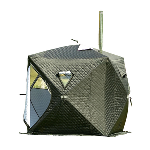 <span class=keywords><strong>Tente</strong></span> <span class=keywords><strong>de</strong></span> sauna extérieure moderne et portable, quatre saisons, tissu Oxford imperméable, ouverture automatique rapide, une chambre - Product Image 2