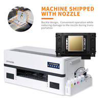 A3 PET Film Textile Direct to Garment Custom Desktop DTF Transfer Printer 30 cm A4 A3 T Shirt Machine d'impression