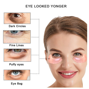 Patchs pour les yeux en gel de matcha et d'aloe vera bio, jetables, de marque privée coréenne, pour les cernes - Product Image 4