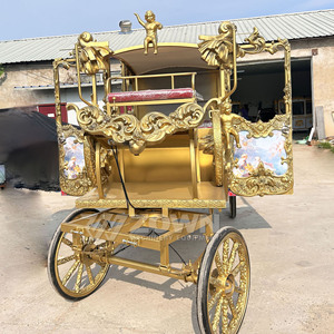 Livraison rapide, chariot royal électrique de style européen de la marque ZOWN, 4 roues, garantie de 2 ans pour les mariages, le tourisme, vintage - Product Image 3