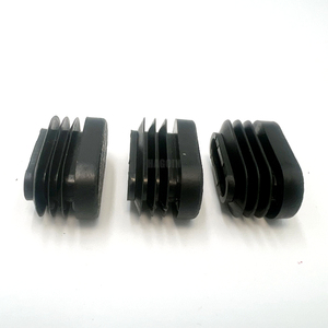 Tappi Ovali in Plastica PP Nera 30 mm X 15 mm per Mobili, Coperture per Fori Interni, Adatti per Tubi e Flange - Product Image 5