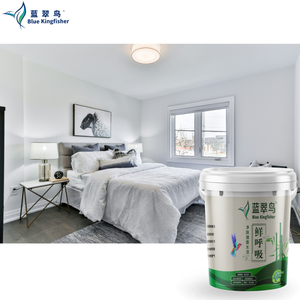 Pintura de Látex Ecológica BlueKingfisher para Interiores, Pintura Lavable para Paredes, para Decoración del Hogar, Revestimiento de Emulsión No Tóxica - Product Image 3