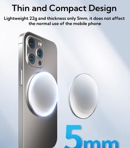 Miroir selfie magnétique en aluminium et métal pour <span class=keywords><strong>Magsafe</strong></span> Compatible avec iPhone et tous les téléphones <span class=keywords><strong>Kit</strong></span> Vlog pour téléphones Rétroviseur de caméra arrière - Product Image 5