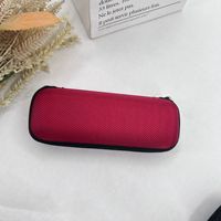 Étui à lunettes de soleil, lunettes de protection et lunettes de myopie en tissu Oxford rectangulaire, EVA, nouveau, anti-pression et anti-chute, multicolore, avec fermeture éclair et crochet