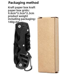 Couteau multifonction pliable portable d'extérieur pour outils EDC, modèle PL-100, pour le camping, la <span class=keywords><strong>randonnée</strong></span> et les situations d'urgence en voiture - Product Image 6