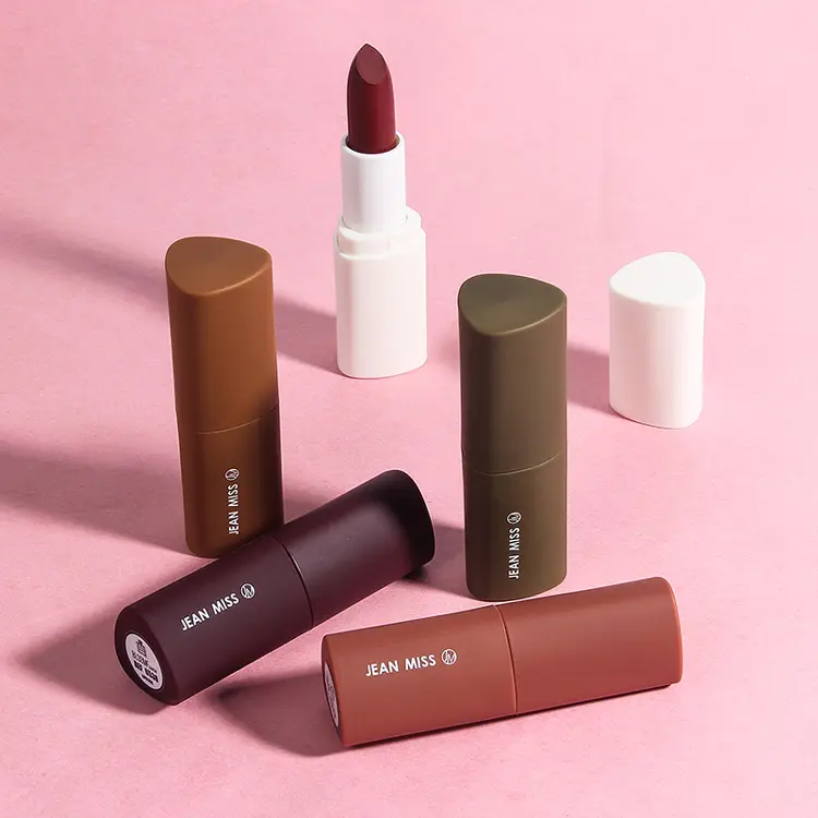 Hot sale in 2021 100% vegan/non cruel sale matte lipstick lipstick long lasting private label high quality lipstick tub