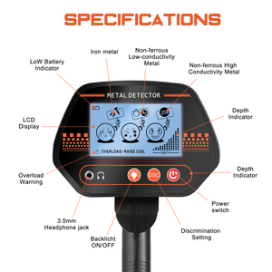 İçme Metal dedektörü sıcak satış Tianxun MD-4070 düşük fiyat altın dedektörü yeraltı altın Metal dedektörü - Product Image 2
