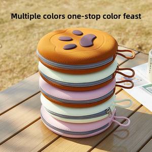 Novo <span class=keywords><strong>Silicone</strong></span> Duplo Dog Cat <span class=keywords><strong>Bowl</strong></span> Eco Dobrável <span class=keywords><strong>Pet</strong></span> Food <span class=keywords><strong>Bowl</strong></span> Dual <span class=keywords><strong>Pet</strong></span> Alimentador Água <span class=keywords><strong>Bowl</strong></span> - Product Image 4