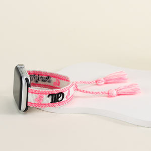 Correa de bucle de poliéster para Apple Watch Band Correa de reloj tejida con bordado transpirable ajustable para <span class=keywords><strong>Taylor</strong></span>'s Music <span class=keywords><strong>Festival</strong></span> - Product Image 3