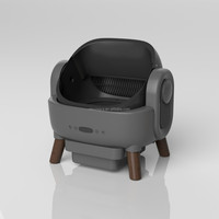 Intelligente Katzentoilette Geruchlos Selbstreinigende Katzenklo-Box mit Robuster und Langlebiger Konstruktion