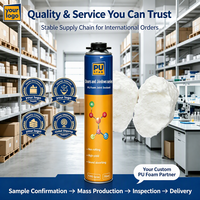 Mousse polyuréthane expansive multi-usages, scellant isolant en spray pour la construction