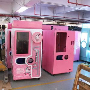 เครื่องขายไอศกรีมอัตโนมัติ IPLAY SMART ยอดขายดีที่สุด รองรับ OEM ODM ความจุ 100 ชิ้น หน้าจอสัมผัส 32 นิ้ว ได้รับการรับรองมาตรฐาน CE เหมาะสำหรับห้างสรรพสินค้า - Product Image 3