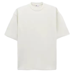 Vêtements pour hommes personnalisés 230g 100% coton, T-shirts à coupe carrée surdimensionnés, boîte noire, collection de t-shirts vierges pour hommes - Product Image 4