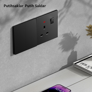 Pano.V SNI 86mm EU Standard Socket with <b>USB</b> Type <b>c</b> Port PC or Acrylic Panel for House Power Electric <b>Switch</b> Socket - Product Image 4