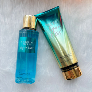 Ensemble de lotion pour le corps <span class=keywords><strong>et</strong></span> brume corporelle <span class=keywords><strong>Victoria</strong></span> <span class=keywords><strong>Secret</strong></span> Aqua Kiss Original <span class=keywords><strong>Parfum</strong></span>é pour femmes, 250 ml de spray <span class=keywords><strong>et</strong></span> 236 ml de crème lotion - Product Image 2