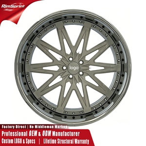 Jantes forgées sur mesure Rucci <span class=keywords><strong>LEGEND</strong></span>, 18-32 pouces, 2 pièces, 3 pièces, 6x139.7, 5x120, 5x127 pour Yukon, Escalade, Tahoe, Suburban, GMC Yukon - Product Image 1