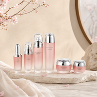 Bouteilles diffuseurs de parfum en verre or champagne avec impression de logo personnalisé, contenants cosmétiques 120ml 100ml 40ml 30ml 50g 30g