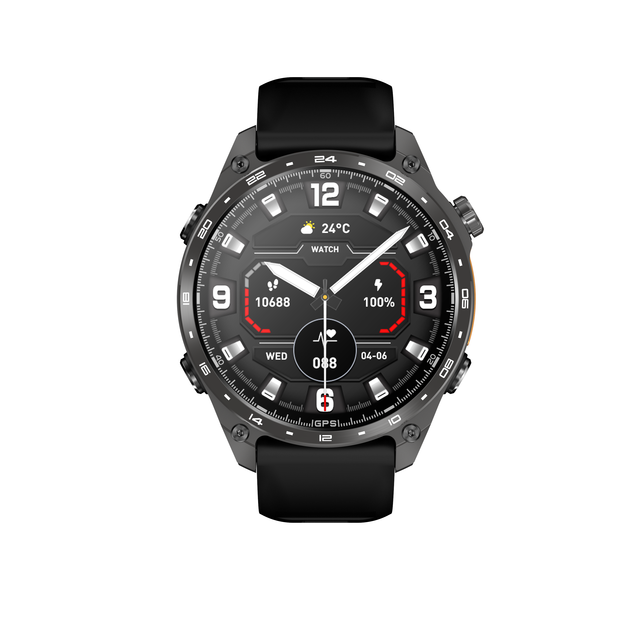 New GPS Smart Watch HD300Pro 4GB Memory Offline Map Altitude Record Trajectory Tracker Flashlight Outdoor Smartwatch for Men