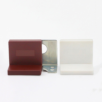 Meilleur prix 90 degrés en forme de L support d'angle en plastique réglable suspendu à Angle droit connecteur de meubles et Support d'étagère