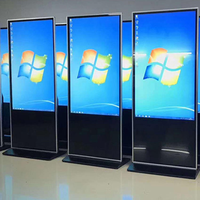 Máquina de Publicidad con Pantalla Táctil Inteligente de 32 Pulgadas, Animación, Actualización Remota, Personalizable, Multipantalla, para Centros Comerciales