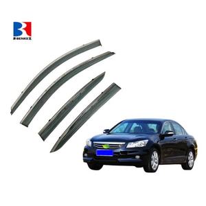 Déflecteurs de Vitres Haut de Gamme PC+ACIER INOXYDABLE pour HONDA ACCORD 2022 (Compatible 2018-2024) - Product Image 4