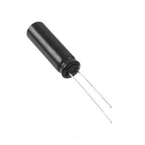Condensador Original de Orificio Pasante 50TXW270MEFC8X30, Aluminio, 270uF, 20%, 50V, Radial TH, 270 uF - Product Image 1