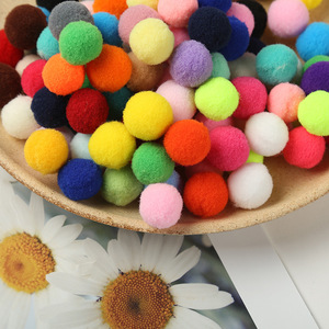 1000ชิ้น/ถุง30มม. ลูกขนพู่หลากสีปอมปอมปอมปอมยืดหยุ่น3ซม. ปอมปอมสำหรับงานฝีมือ DIY - Product Image 6